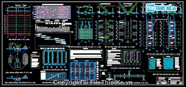 Đồ án tổ chức thi công nhà công nghiệp 1 tầng,đồ án,thi công,bản vẽ,nhà công nghiệp,1 tầng